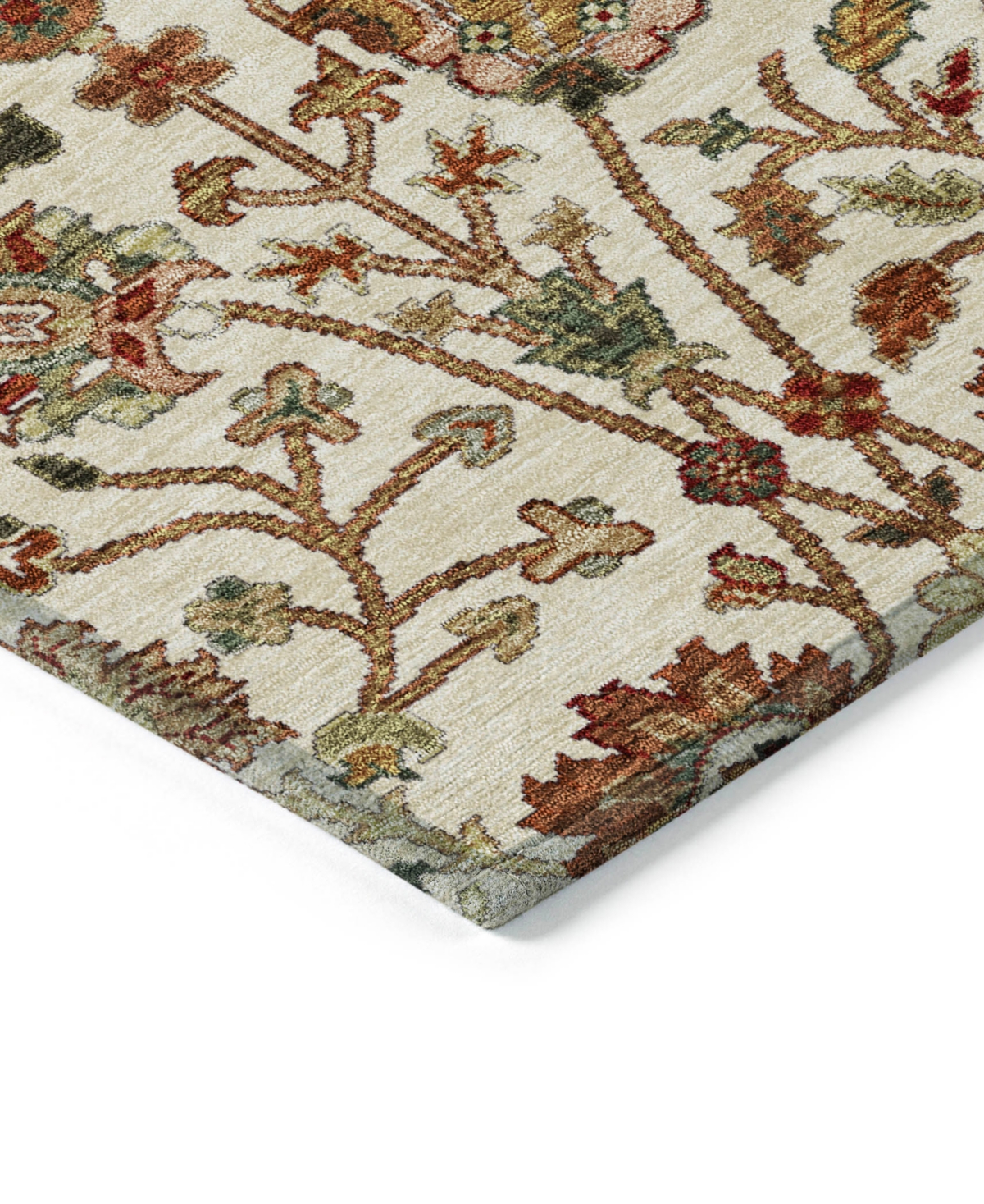 Addison Chantille Machine Washable Acn1085 8'x10' Area Rug In Ivory