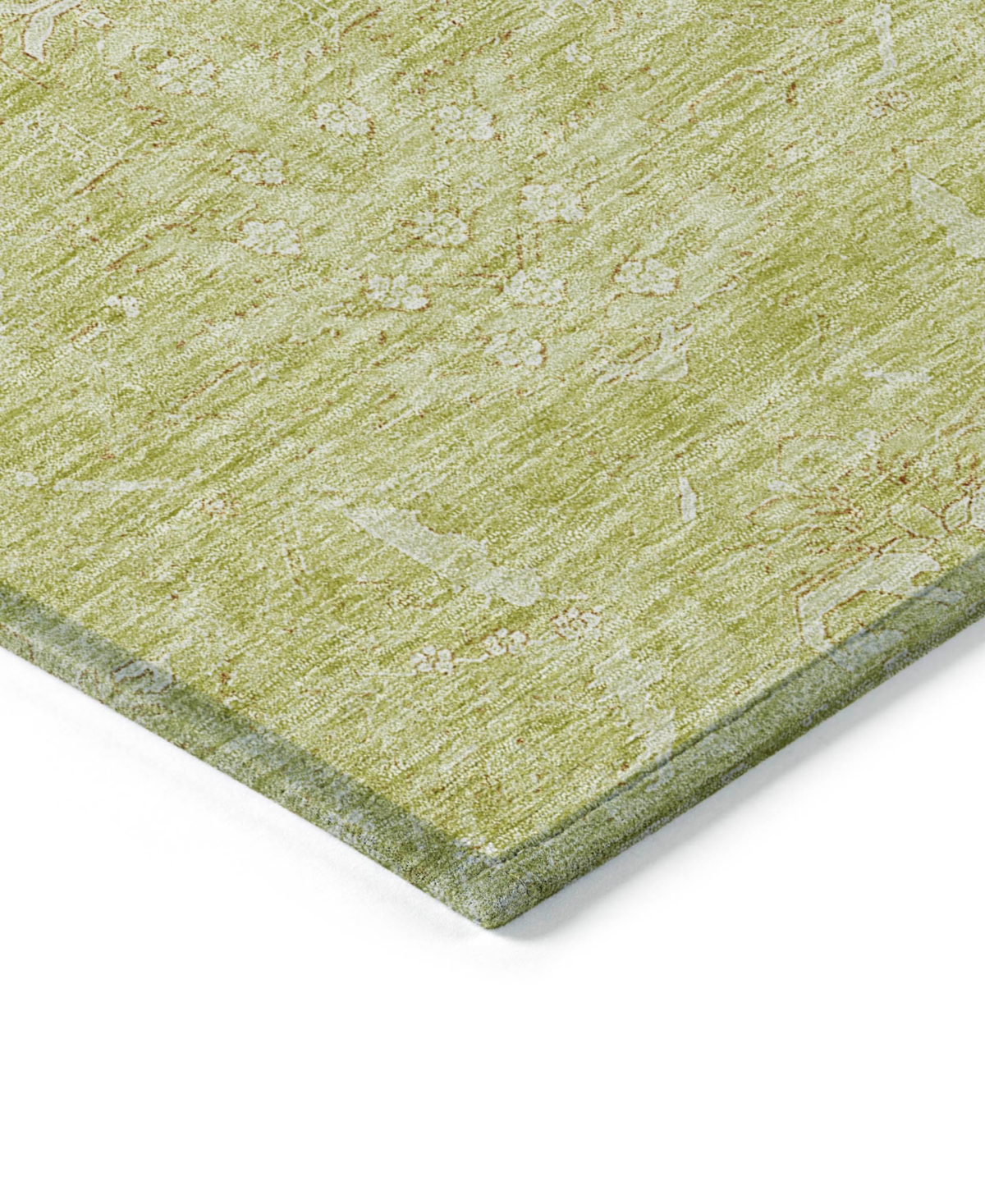 Addison Chantille Machine Washable Acn1083 8'x10' Area Rug In Grass