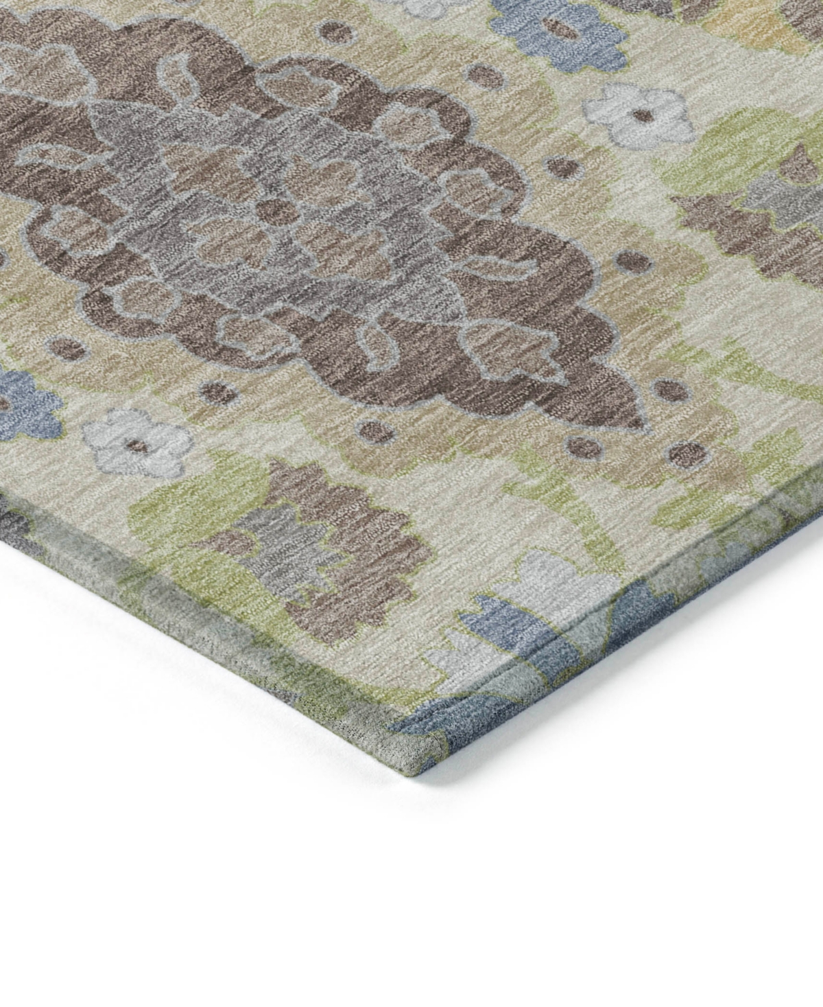 Addison Chantille Machine Washable Acn1002 2'3"x7'6" Runner Area Rug In Ivory