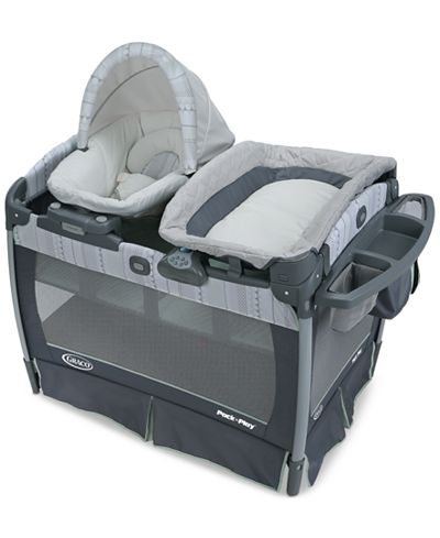 Graco Baby Pack 'n Play Playard with Nuzzle Nest Sway Seat