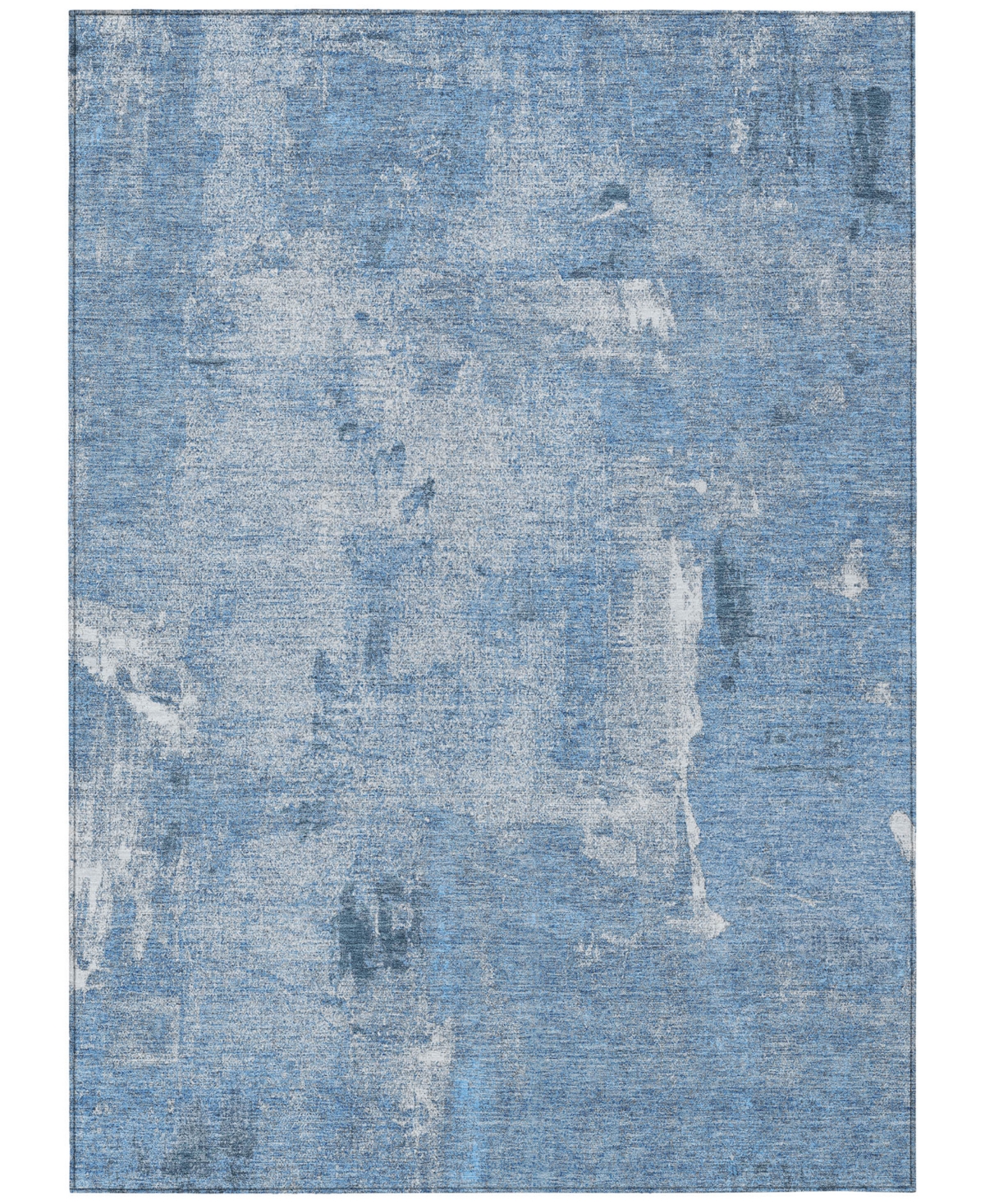 Shop Addison Chantille Machine Washable Acn989 5'x7'6" Area Rug In Denim