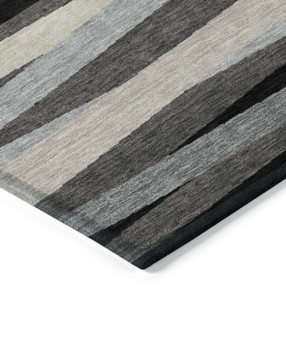 Addison Chantille Machine Washable Acn997 3'x5' Area Rug In Gray