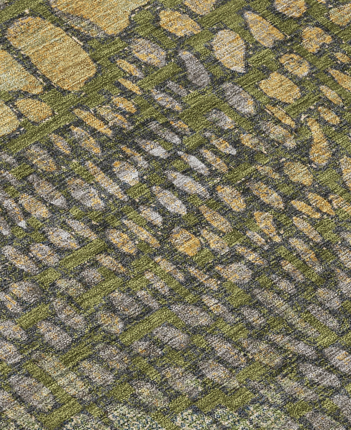 Addison Chantille Machine Washable Acn988 3'x5' Area Rug In Olive