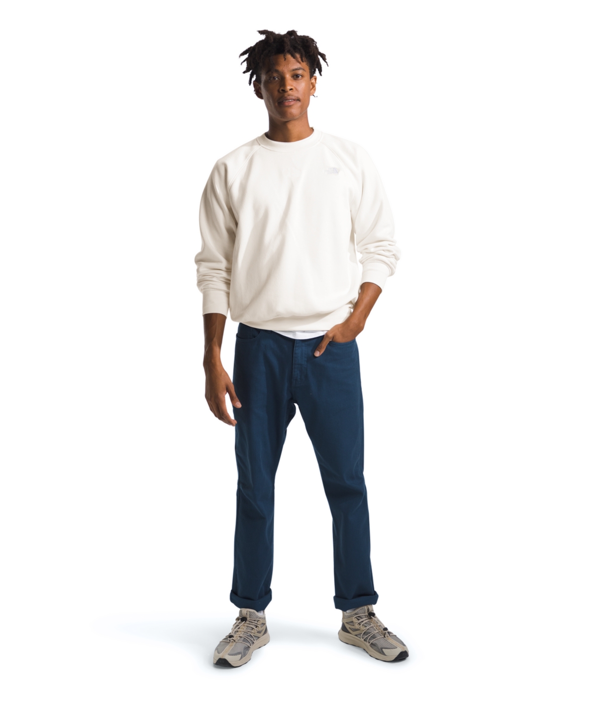 THE NORTH FACE MEN'S EVOLUTION CREWNECK SWEATSHIRT 