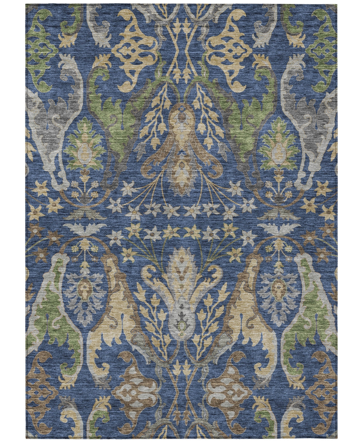 Addison Chantille Machine Washable Acn1153 10'x14' Area Rug In Navy