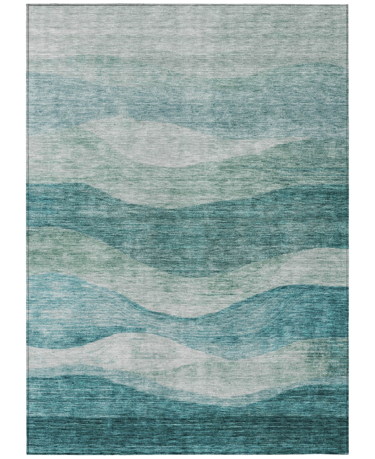 Addison Chantille Machine Washable Acn1141 5'x7'6" Area Rug In Mint