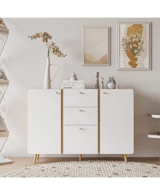 47" Sideboard Cabinet with Adjustable Shelves