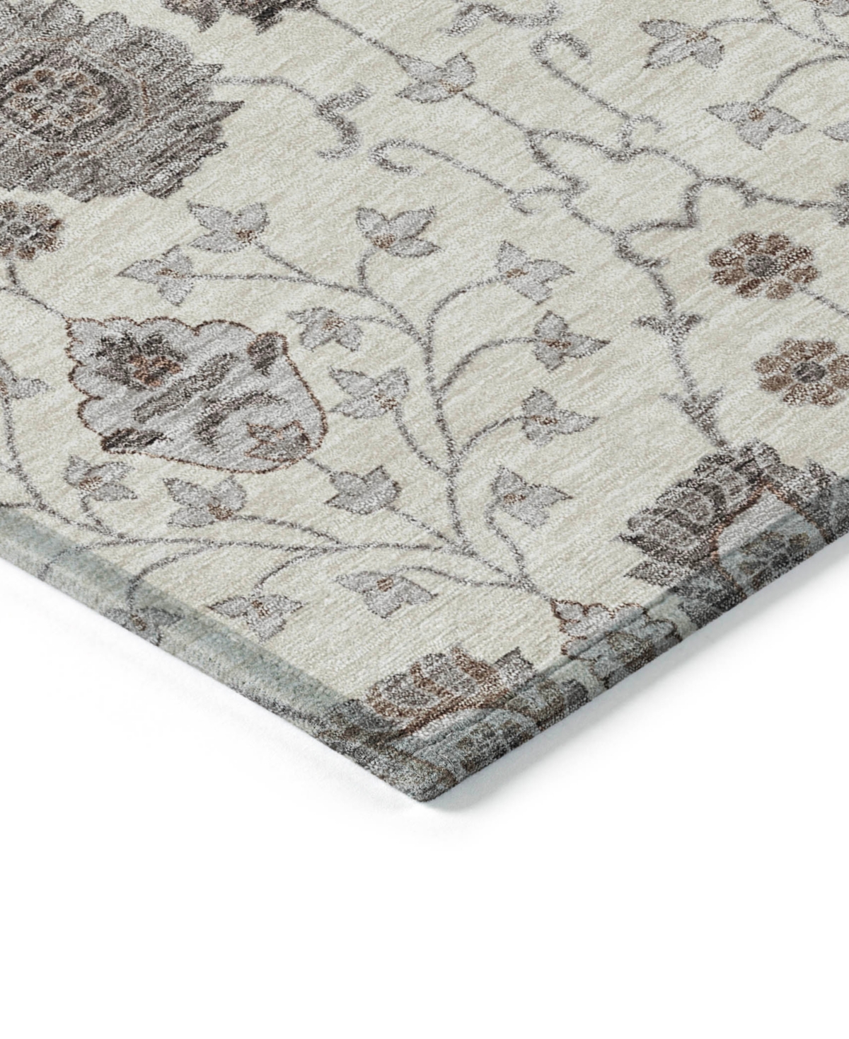 Shop Addison Chantille Machine Washable Acn1155 5'x7'6" Area Rug In Ivory
