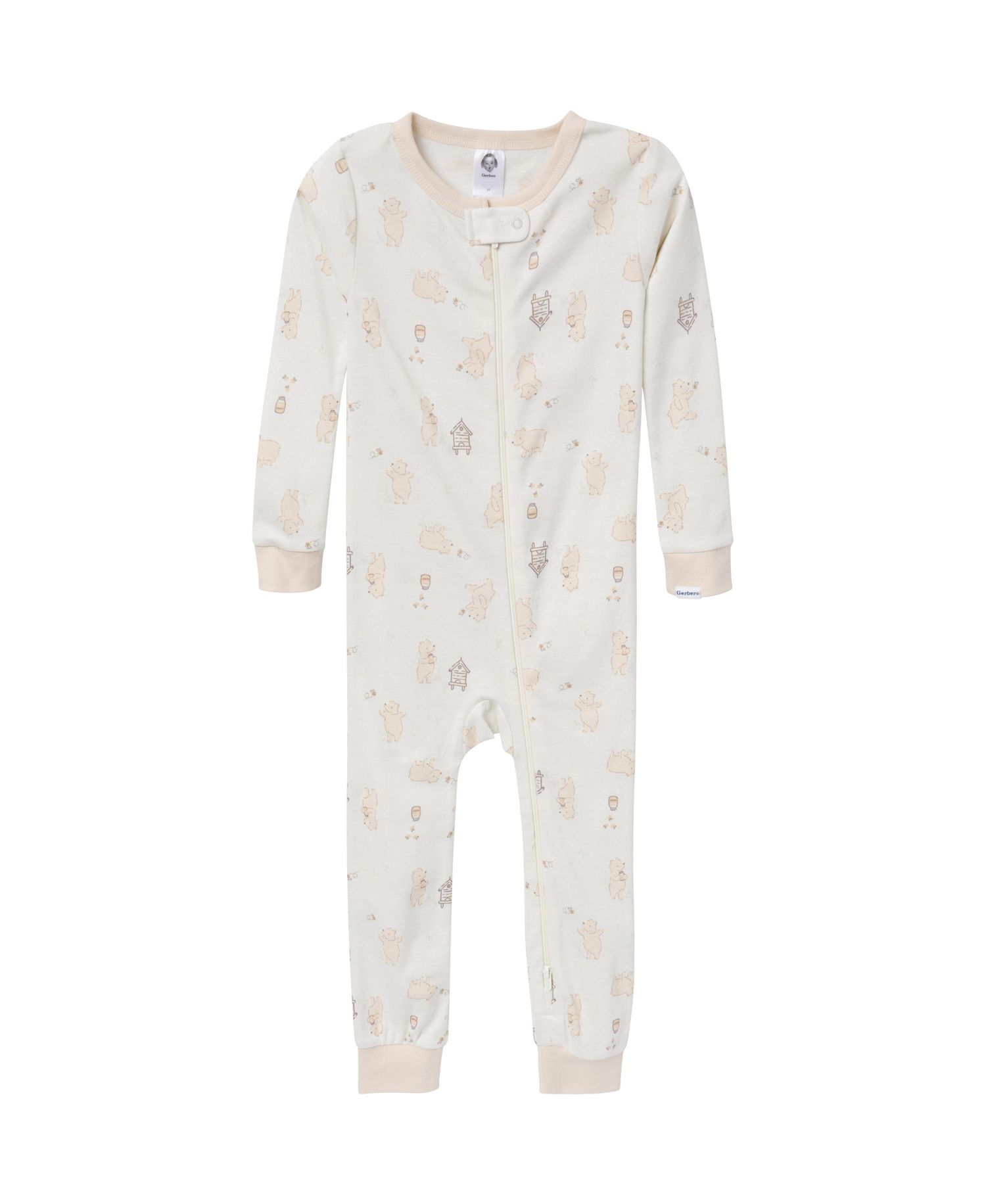 Baby Girls' Snug Fit Footless, 3-Pack