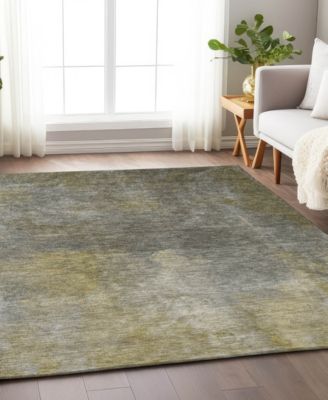 Addison Chantille Machine Washable Acn1073 Area Rug Collection In Green