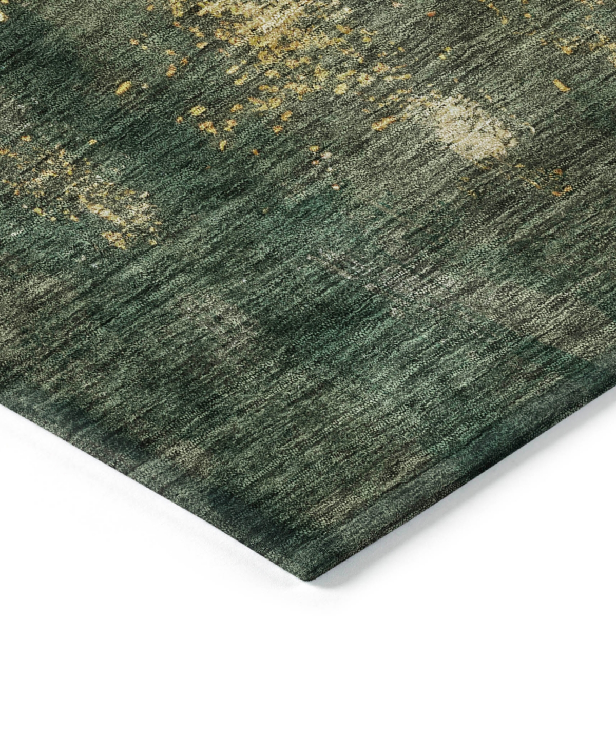 Addison Chantille Mahine Washable Acn1072 8'x10' Area Rug In Moss