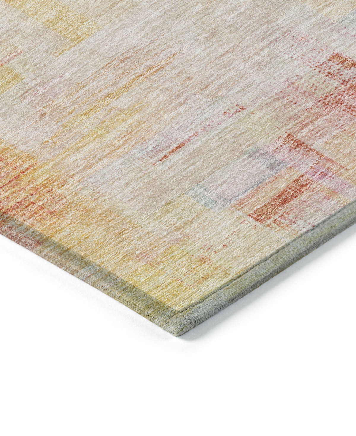 Addison Chantille Mahine Washable Acn1067 8'x10' Area Rug In Coral