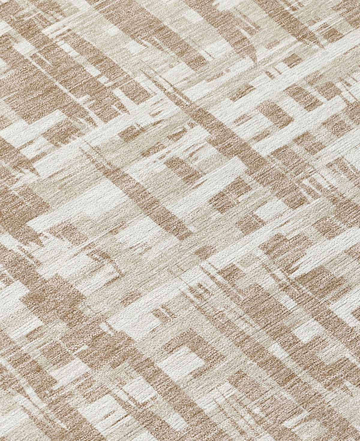 Addison Chantille Mahine Washable Acn1059 9'x12' Area Rug In Tan