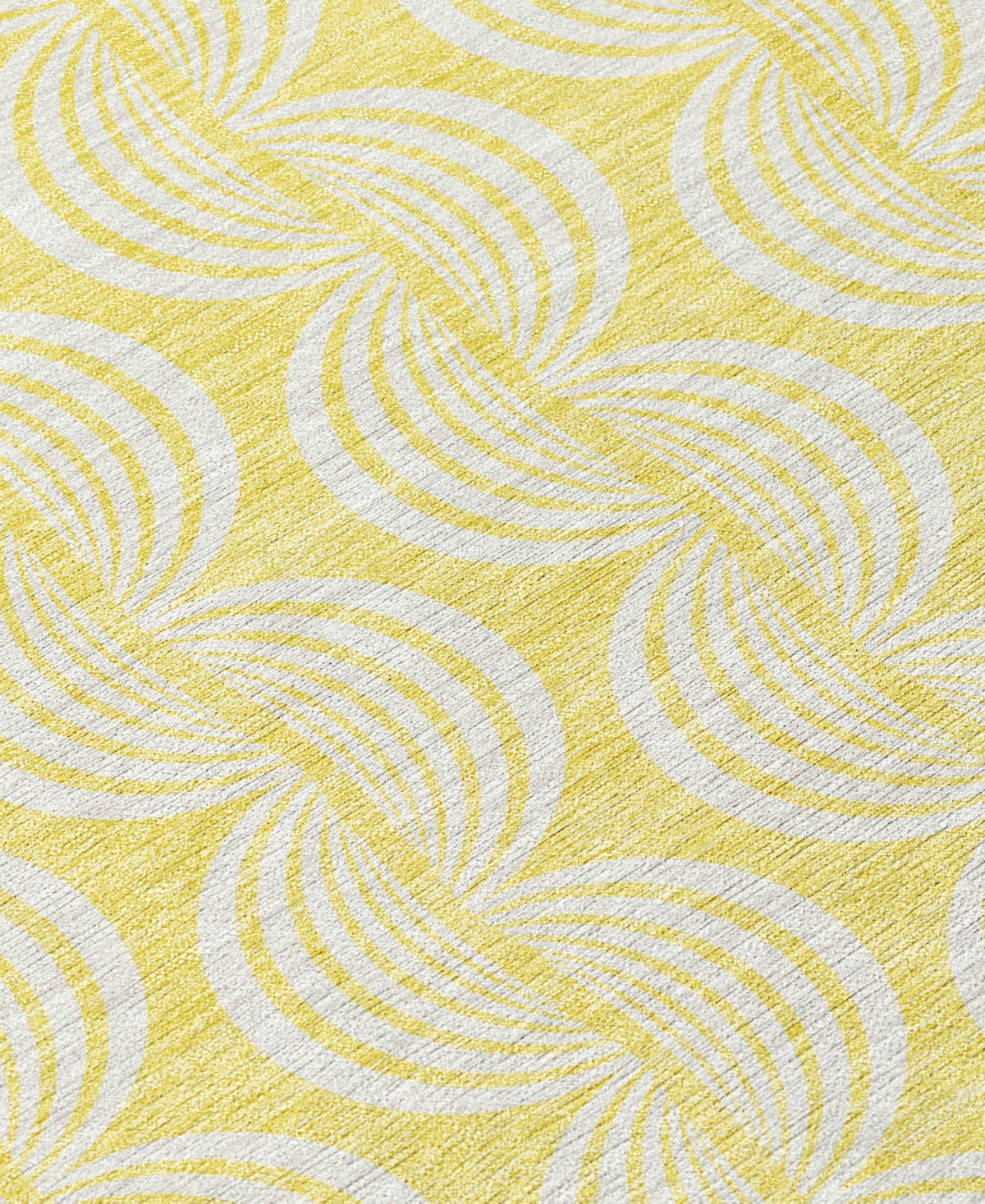 Addison Chantille Mahine Washable Acn1056 8'x10' Area Rug In Yellow