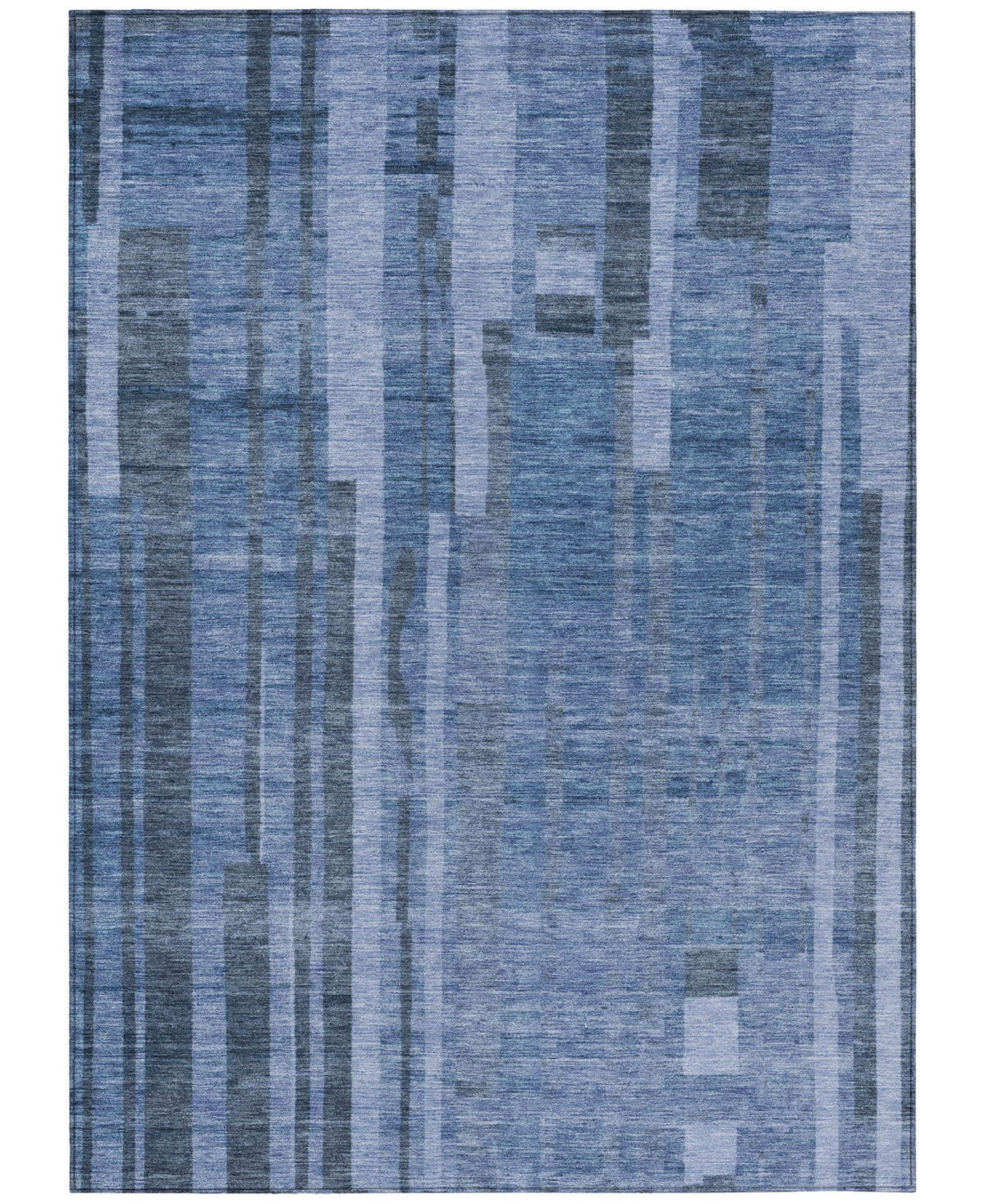Addison Chantille Mahine Washable Acn1063 3'x5' Area Rug In Navy