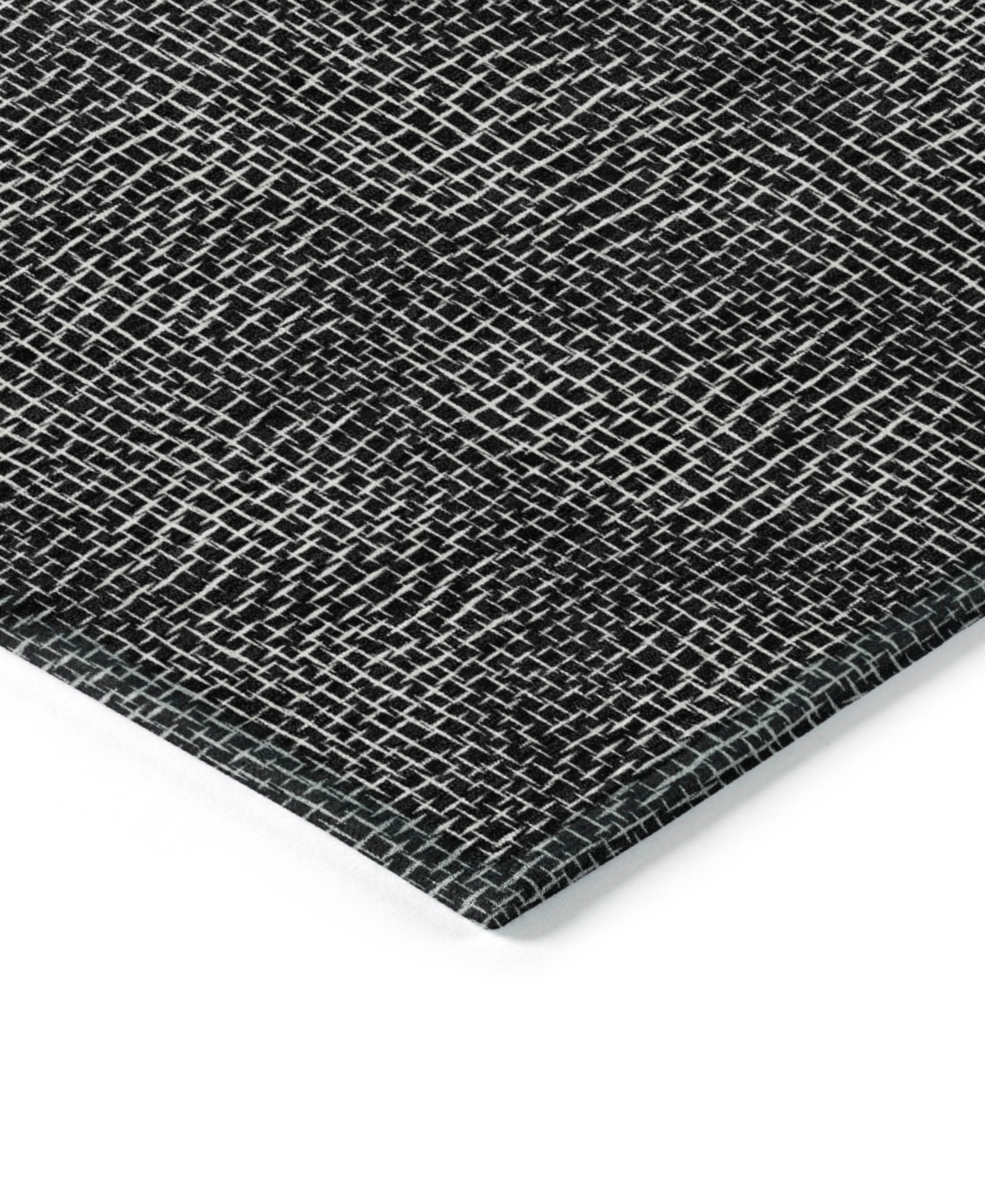 Addison Chantille Mahine Washable Acn1057 5'x7'6" Area Rug In Black