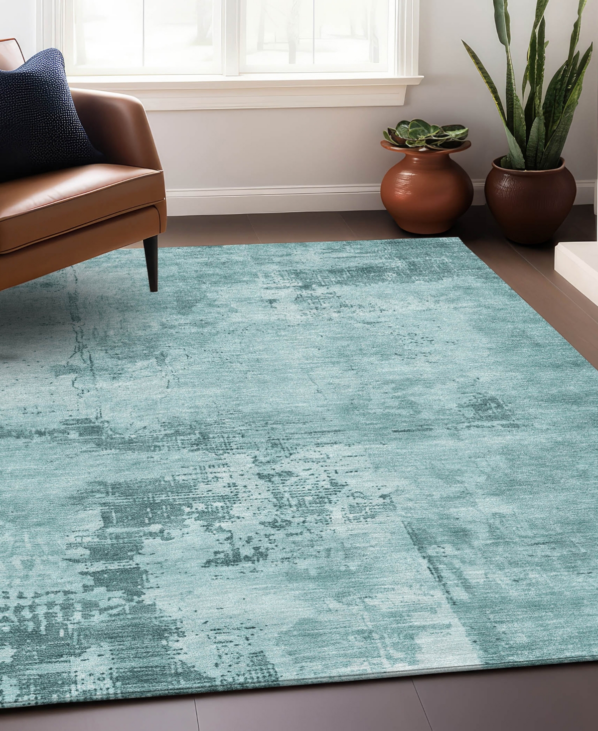 Addison Chantille Mahine Washable Acn1062 3'x5' Area Rug In Mint