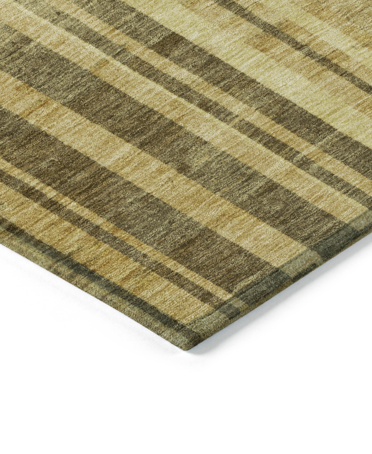 Addison Chantille Mahine Washable Acn1063 2'3"x7'6" Runner Area Rug In Gold