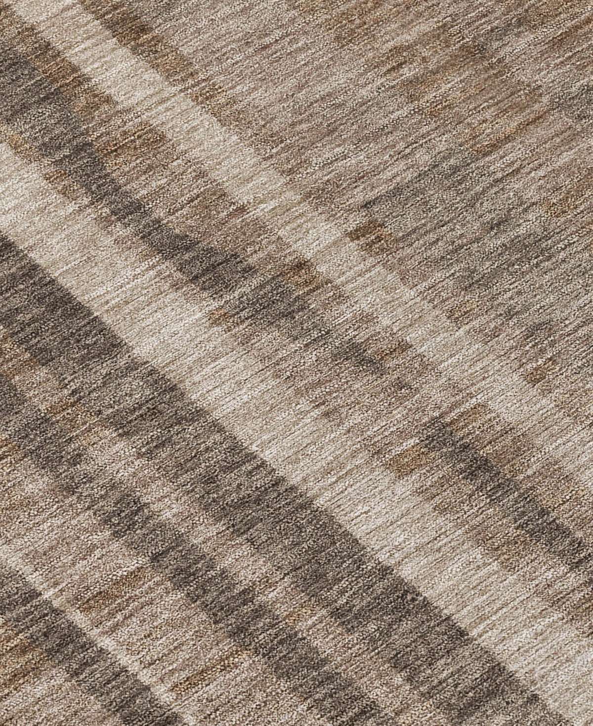 Addison Chantille Mahine Washable Acn1063 2'3"x7'6" Runner Area Rug In Brown
