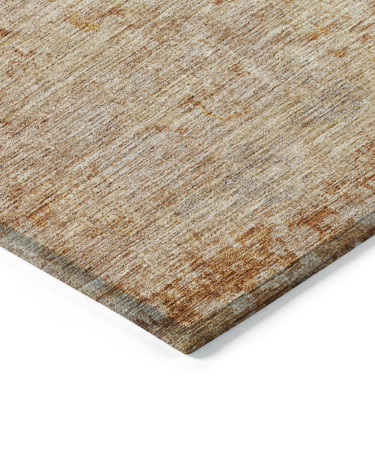 Addison Chantille Machine Washable Acn1164 8'x10' Area Rug In Copper