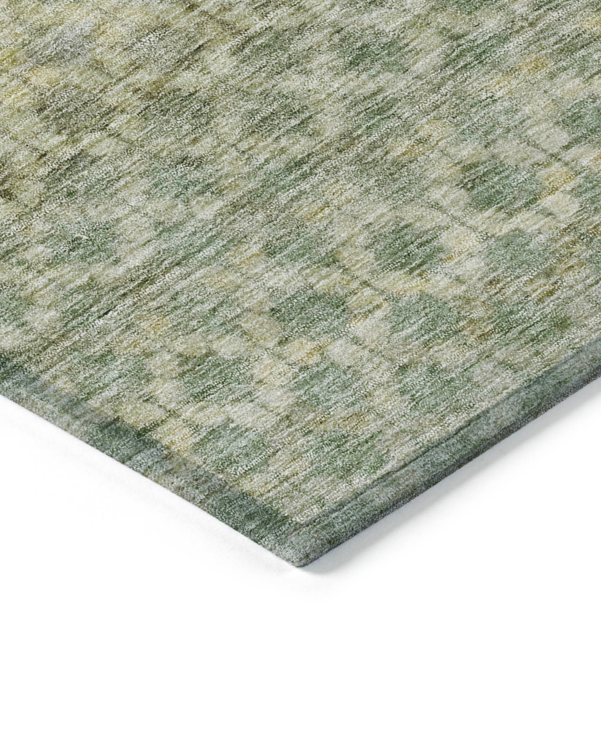 Addison Chantille Machine Washable Acn1168 9'x12' Area Rug In Grass