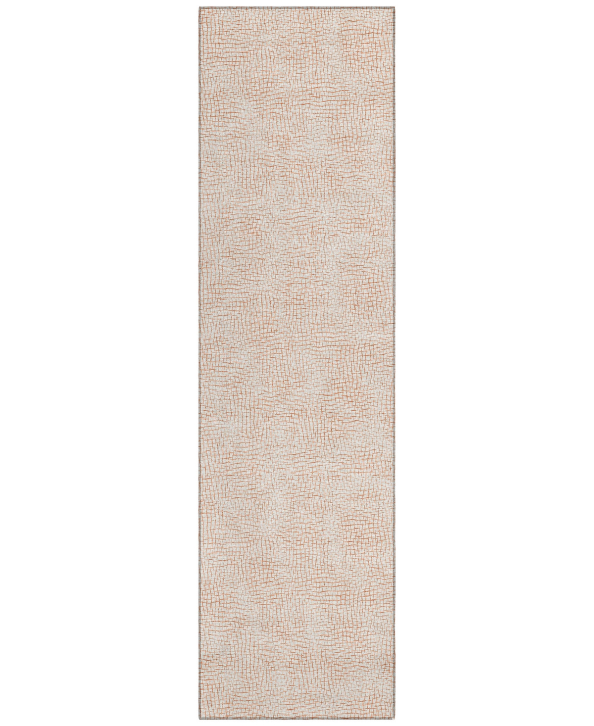 Addison Chantille Mahine Washable Acn1058 2'3"x7'6" Runner Area Rug In Peach
