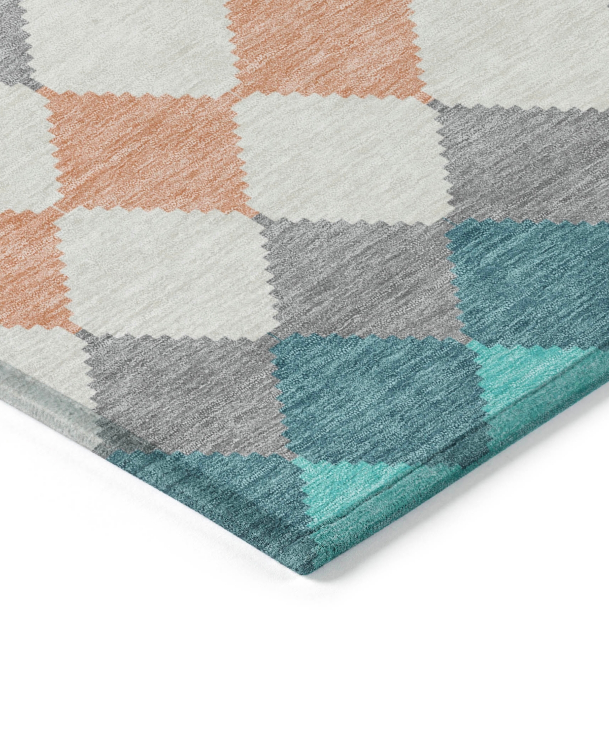 Addison Chantille Machine Washable Acn1007 5'x7'6" Area Rug In Teal