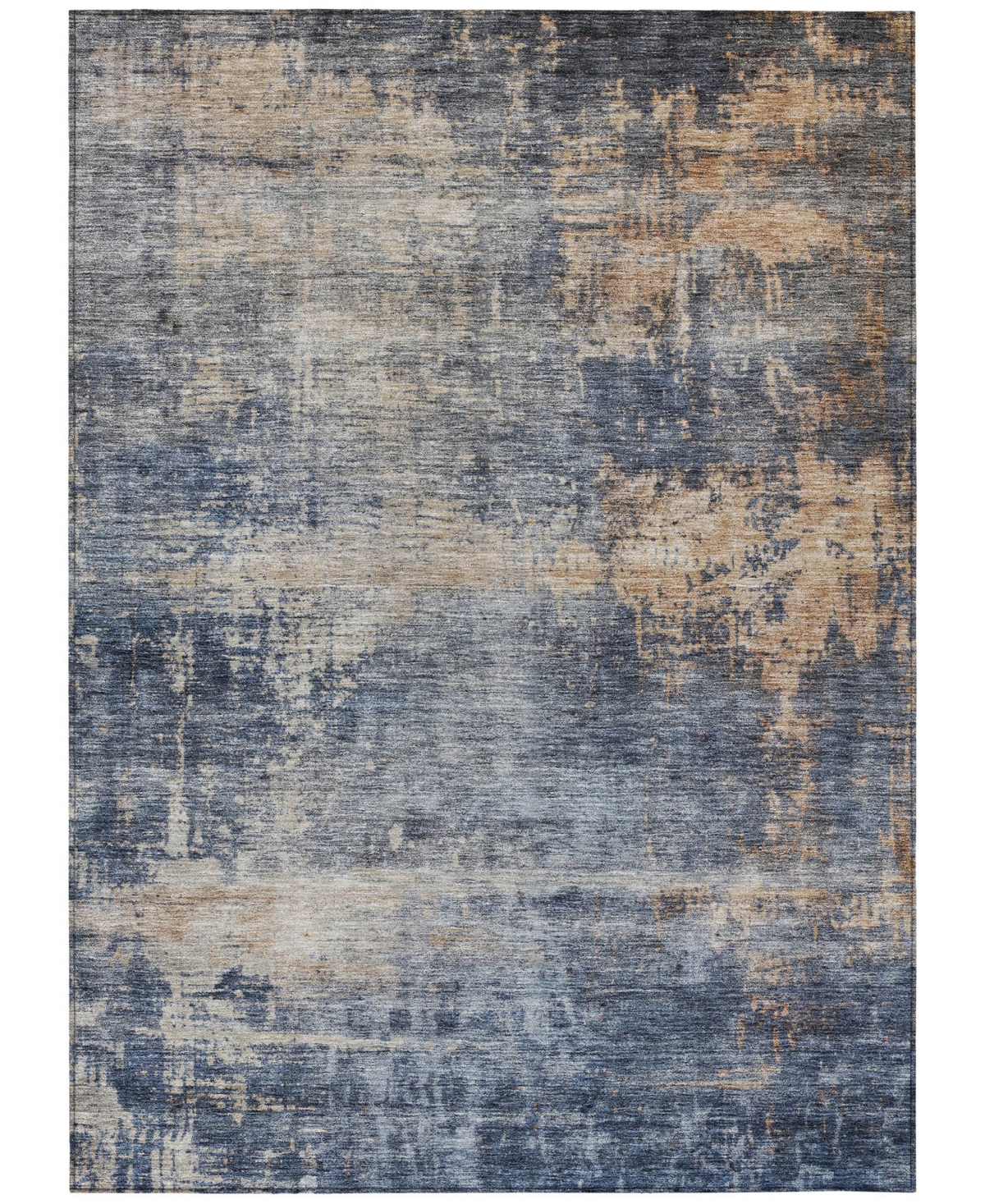 Shop Addison Chantille Machine Washable Acn1217 8'x10' Area Rug In Denim