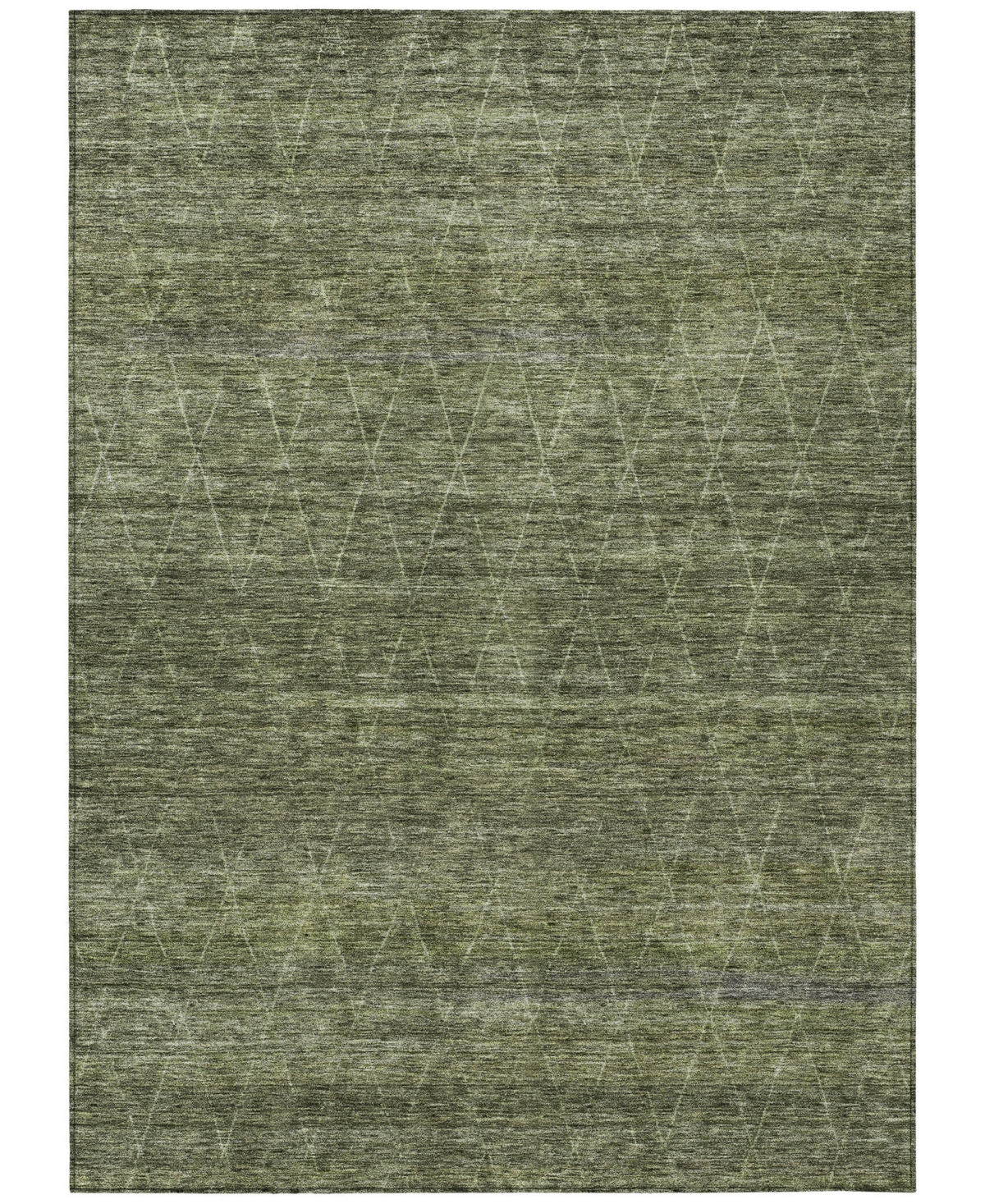 Addison Chantille Machine Washable Acn1165 2'6"x3'10" Area Rug In Olive