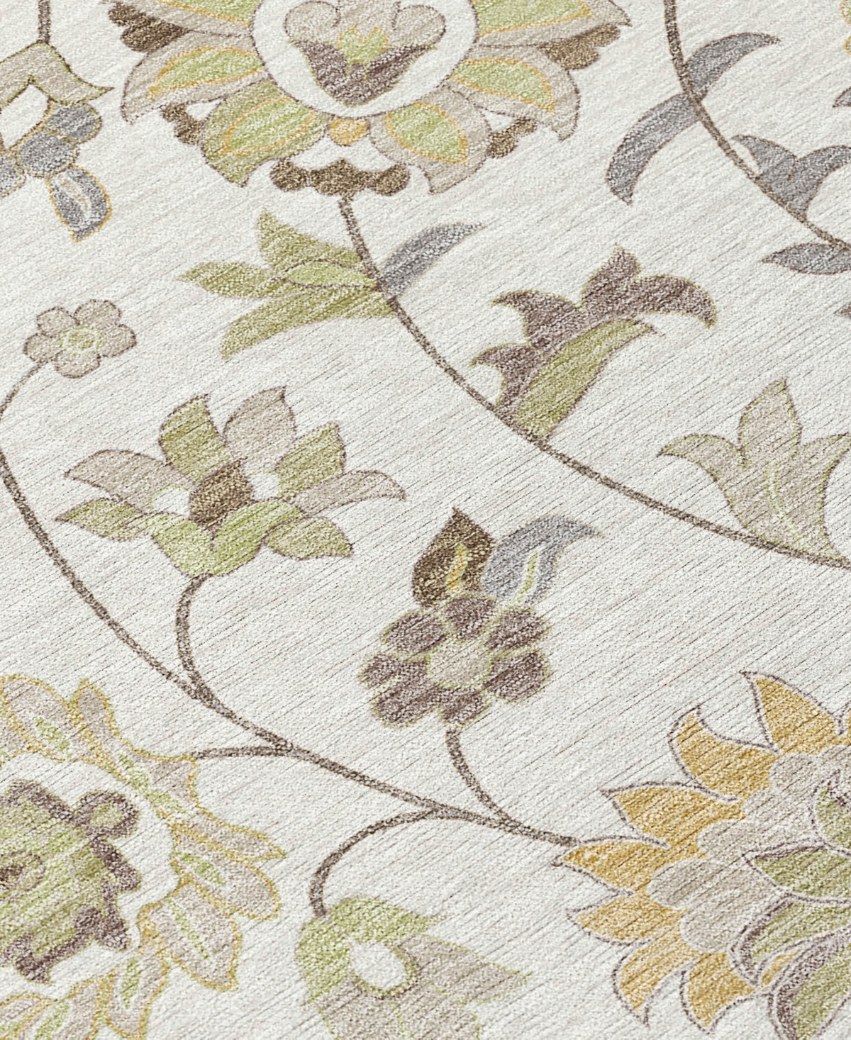 Addison Chantille Machine Washable Acn1006 9'x12' Area Rug In Ivory
