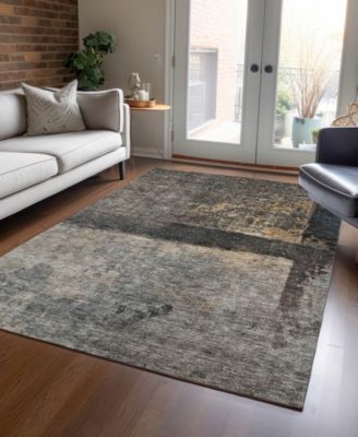 Addison Chantille Machine Washable Acn1208 Rug Collection In Coffee