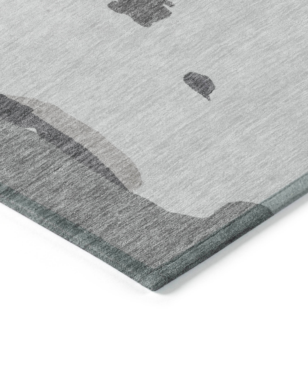 Addison Chantille Mahine Washable Acn1028 3'x5' Area Rug In Gray