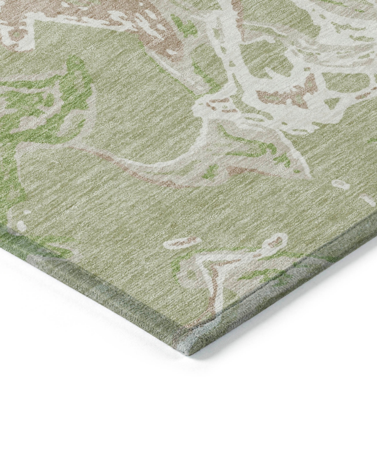 Addison Chantille Mahine Washable Acn1035 2'6"x3'10" Area Rug In Grass