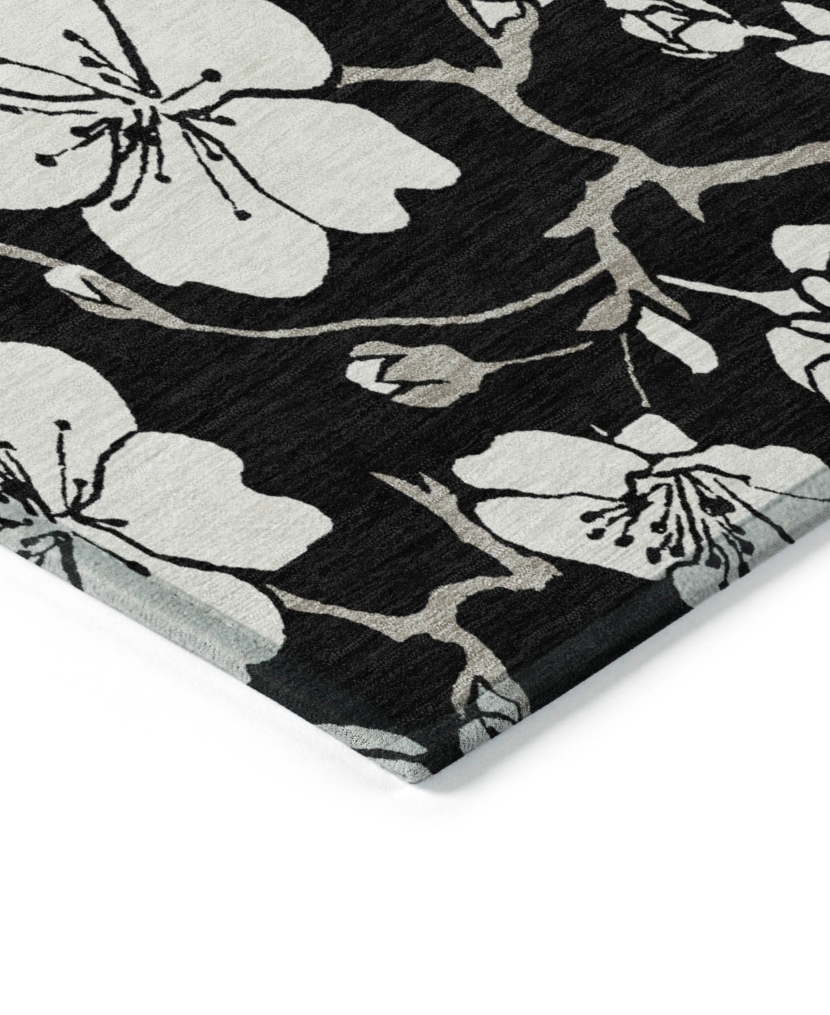 Addison Chantille Mahine Washable Acn1032 3'x5' Area Rug In Black