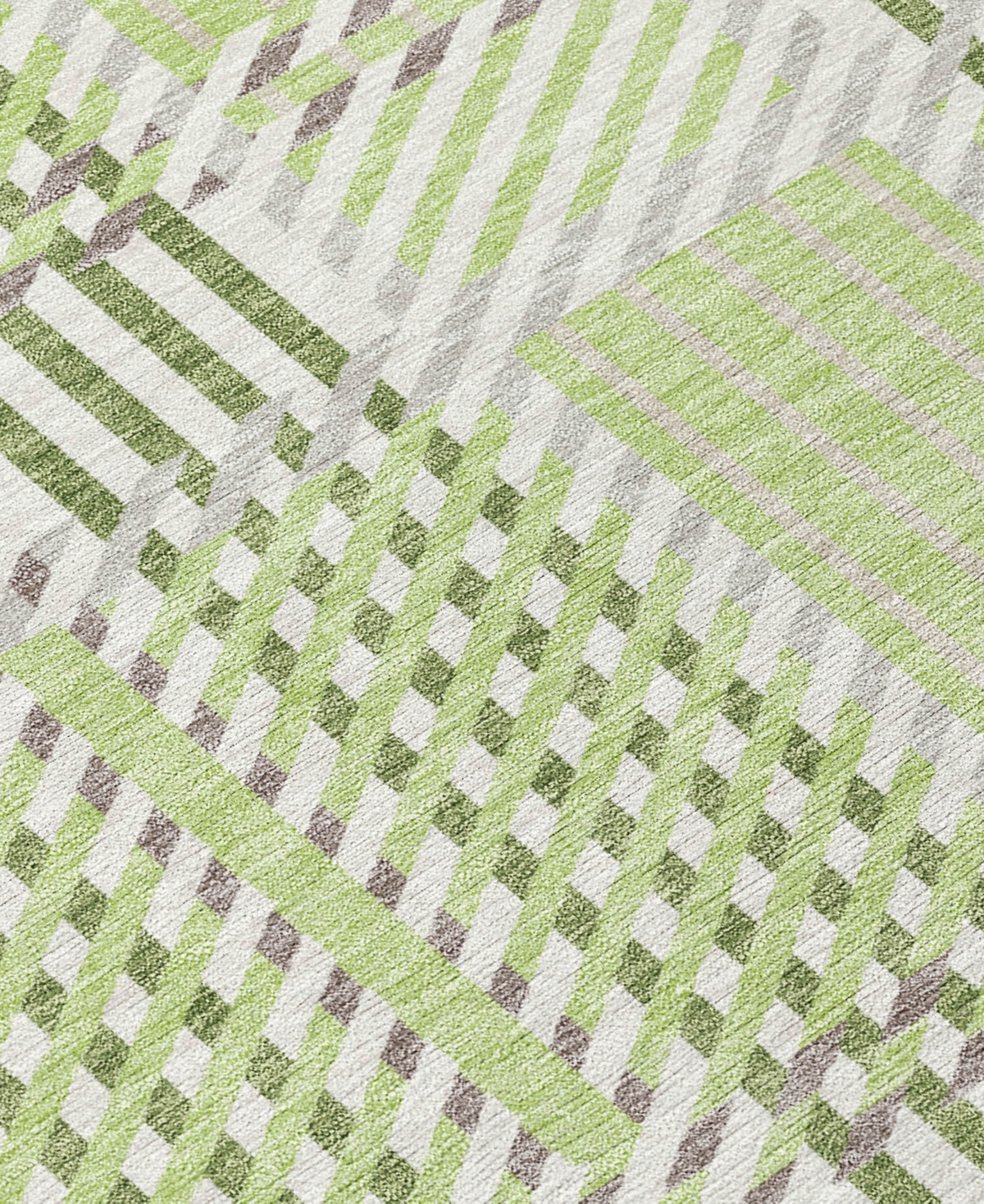 Addison Chantille Mahine Washable Acn1000 8'x10' Area Rug In Grass