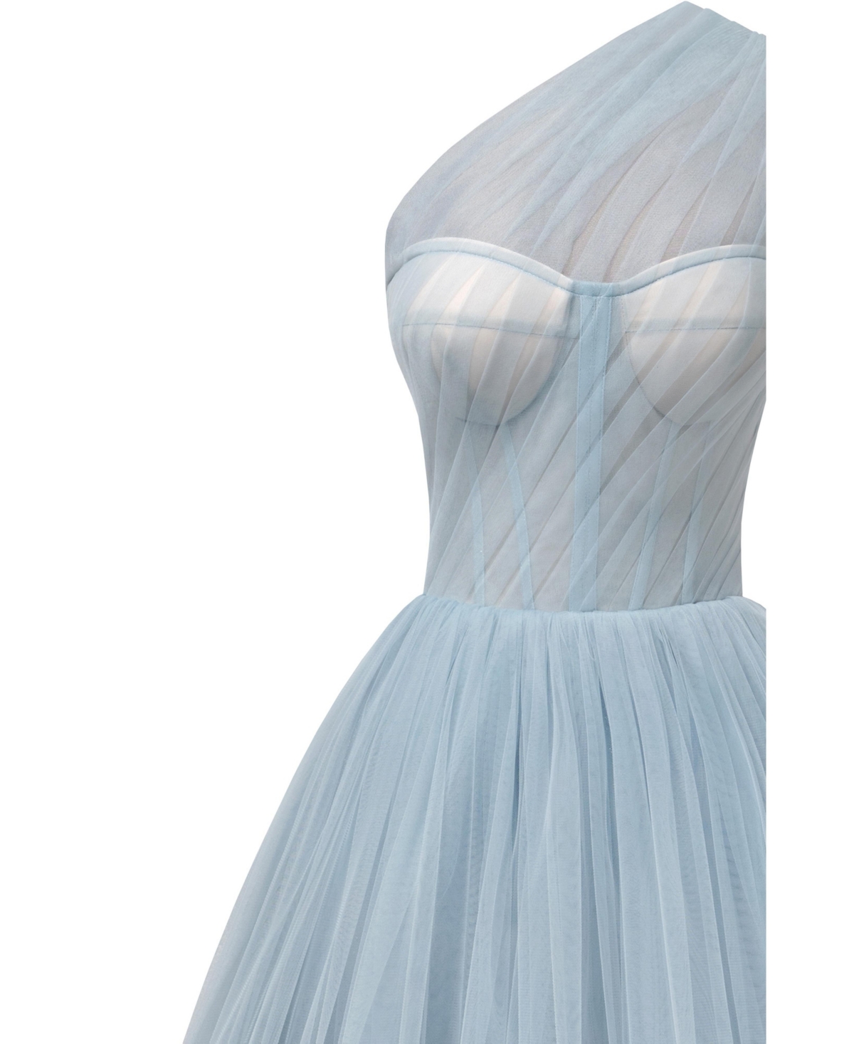 Milla Women's One-Shoulder Cocktail Tulle Dress