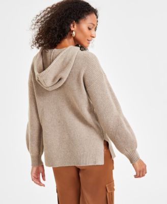 Женская толстовка с капюшоном и длинными рукавами от I.N.C. International Concepts, эксклюзивно в Macy's