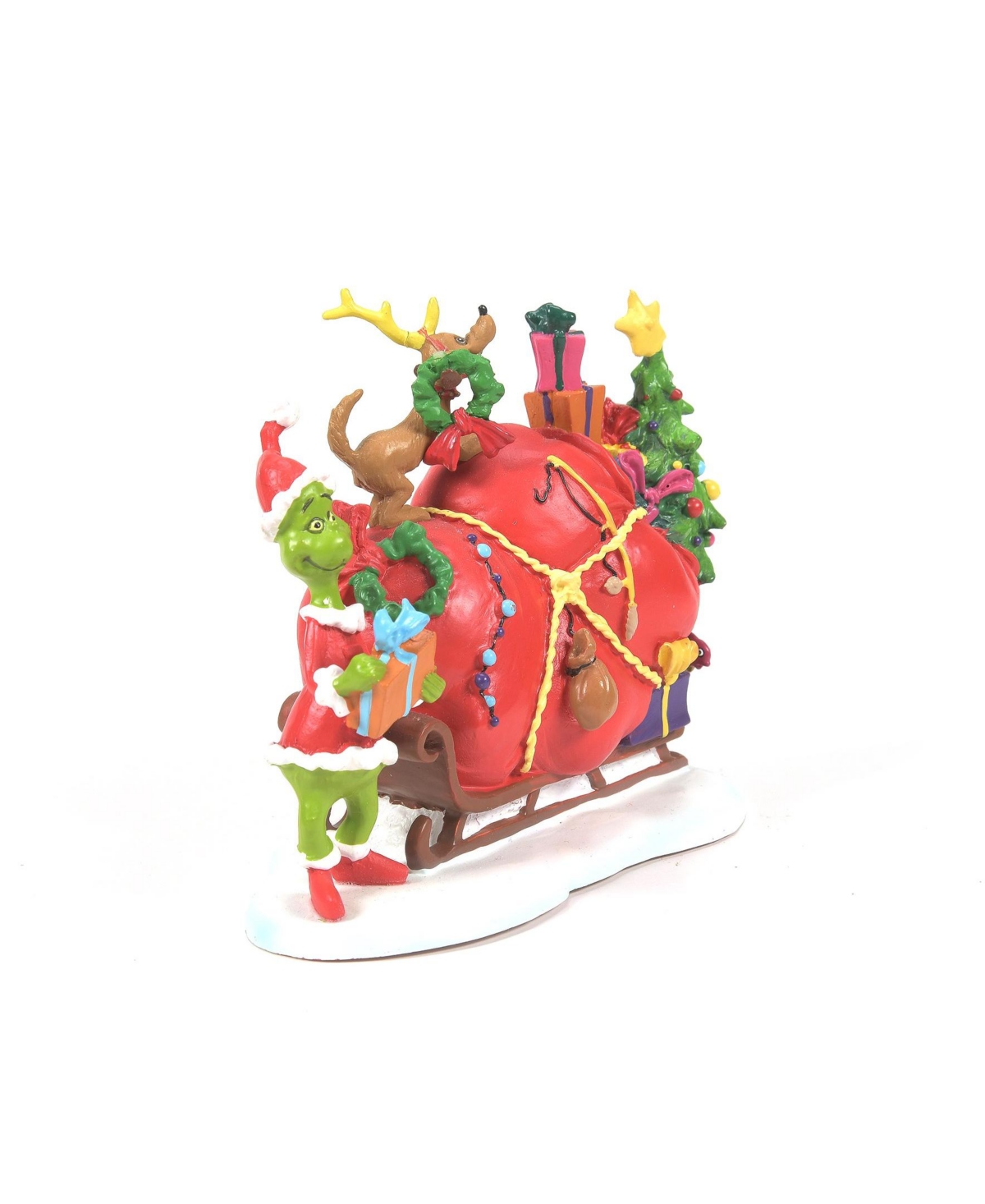 Department Five The Grinch's Small Heart Grew Figurine In Multi