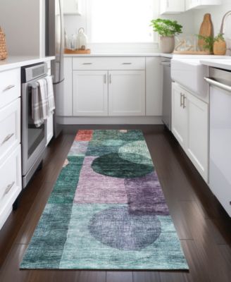 Chantille Machine Washable ACN1114 2'3''x7'6'' Runner Area Rug