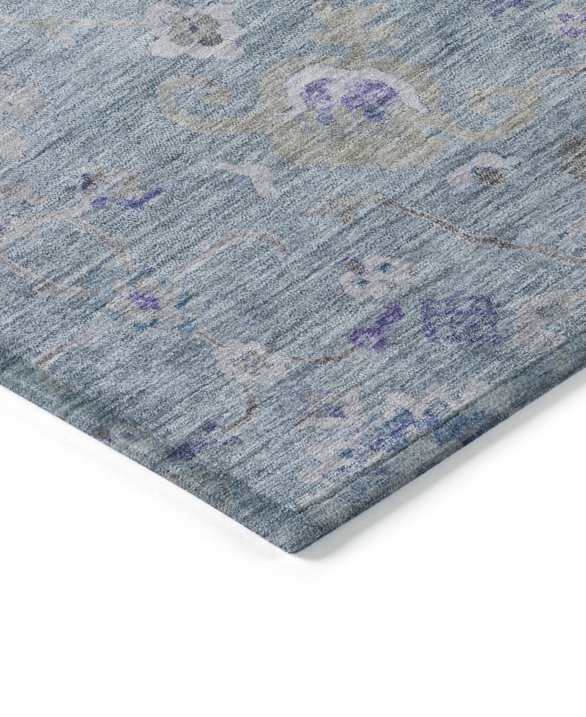 Addison Chantille Machine Washable Acn1107 2'3''x7'6'' Runner Area Rug In Mist