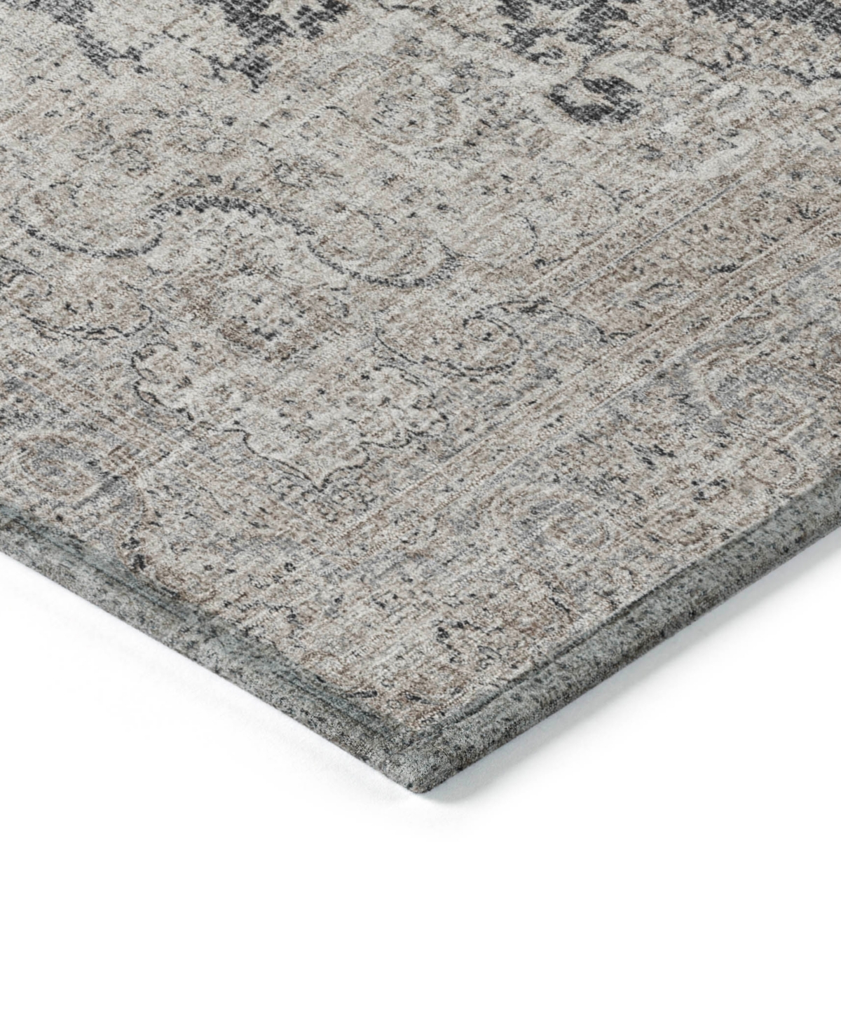 Addison Chantille Machine Washable Acn1003 2'3''x7'6'' Runner Area Rug In Black