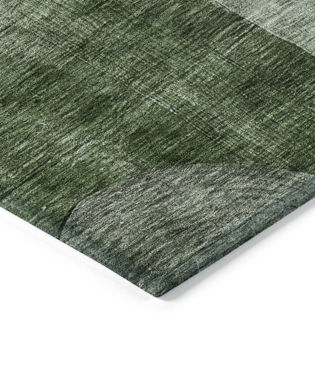 Addison Chantille Machine Washable Acn1114 2'6''x3'10'' Area Rug In Moss