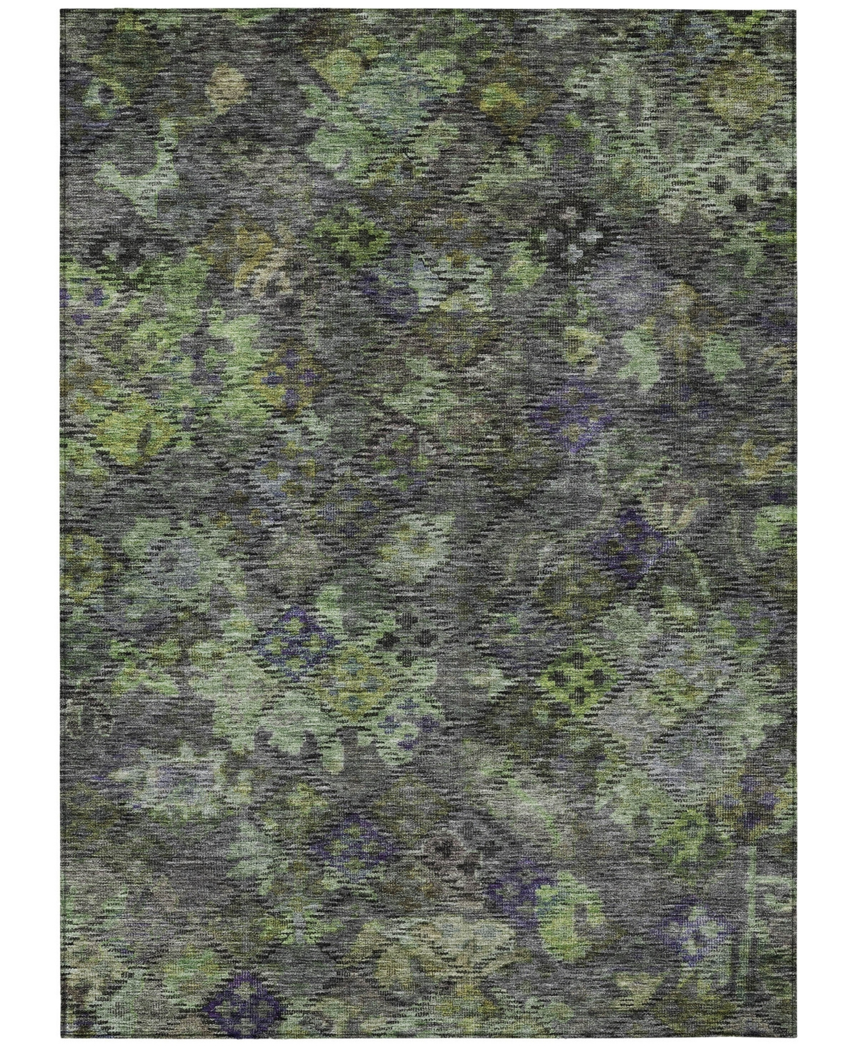 Addison Chantille Machine Washable Acn1109 2'6''x3'10'' Area Rug In Green