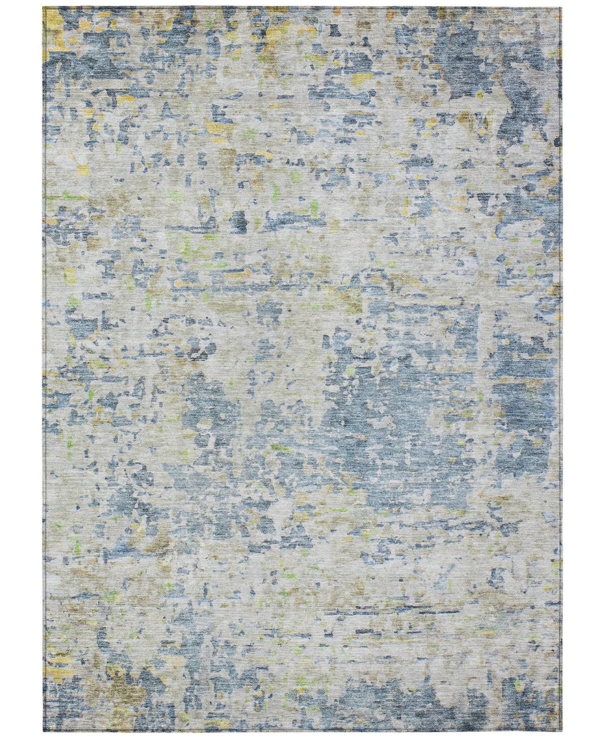 Addison Chantille Machine Washable Acn1128 5'x7'6" Area Rug In Blue