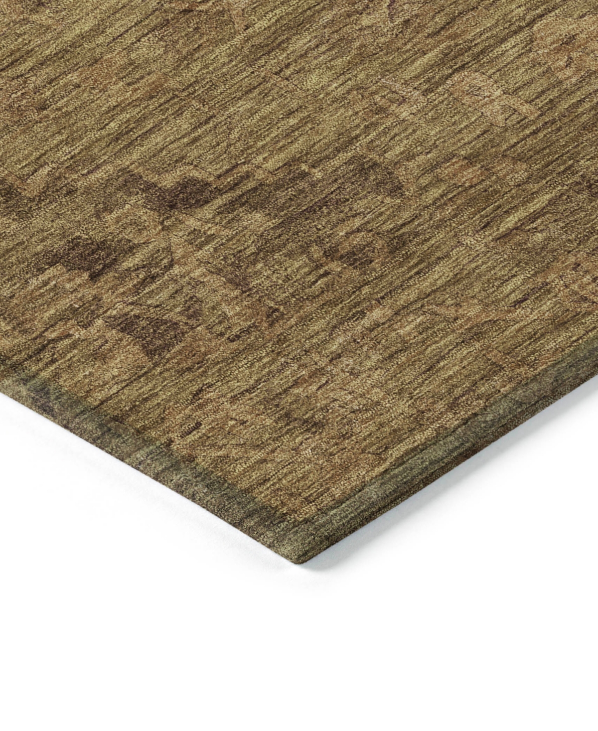 Addison Chantille Machine Washable Acn1111 3'x5' Area Rug In Brown