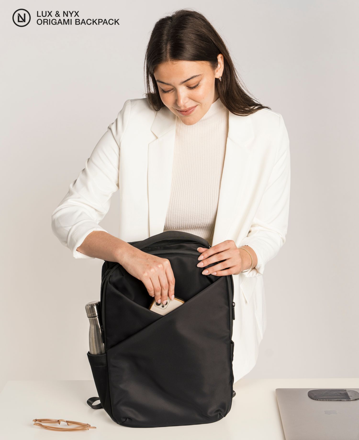 Origami 16" Laptop Backpack - Women's Laptop Bag
