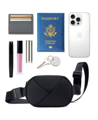 Origami Belt Bag and Sling Bag - Ultra Matte Nylon - Convertible Belt, Sling, and Crossbody Bag