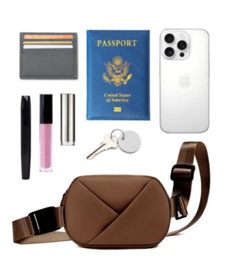 Origami Belt Bag and Sling Bag - Ultra Matte Nylon - Convertible Belt, Sling, and Crossbody Bag - Daily and Travel