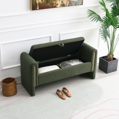 Streamdale Modern Teddy Bench Arms, Storage, Footstool, Vanity