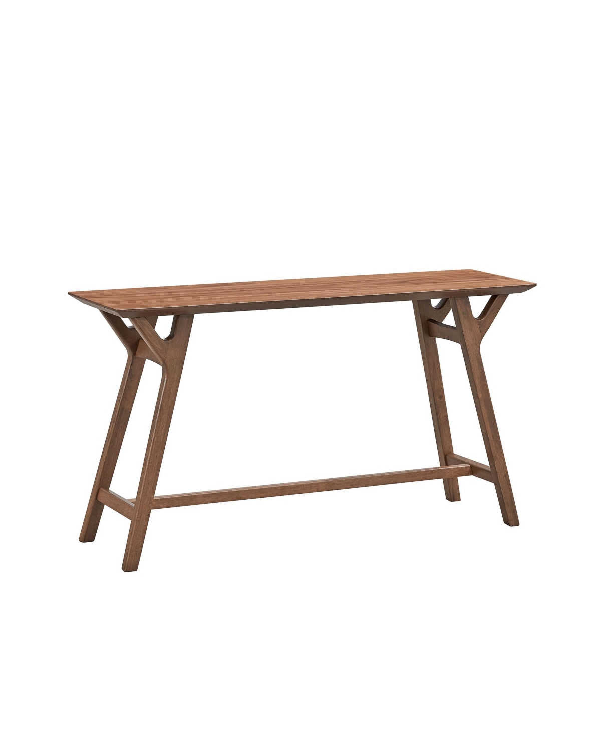 Streamdale Furniture 59.06 Inch Entryway Table for Living Room,Narrow Console Table with Solid Wood Legs, Modern Design Mdf Skinny Sofa Table Entrance